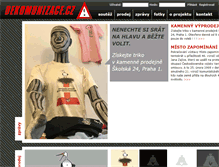 Tablet Screenshot of dekomunizace.cz